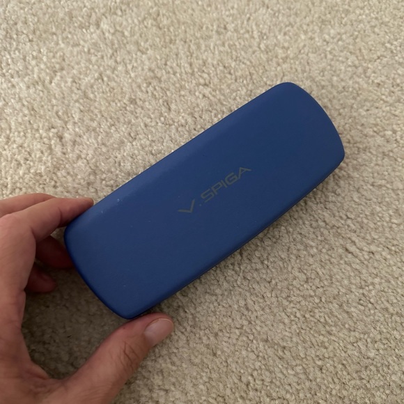 New V. Spiga Eyeglass Sunglass Glasses Case & Match Cloth. - Picture 2 of 11